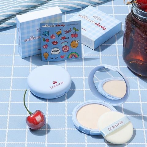 Đánh Bay Dầu Thừa Cùng Dearmay California Cherry Sebum Pact