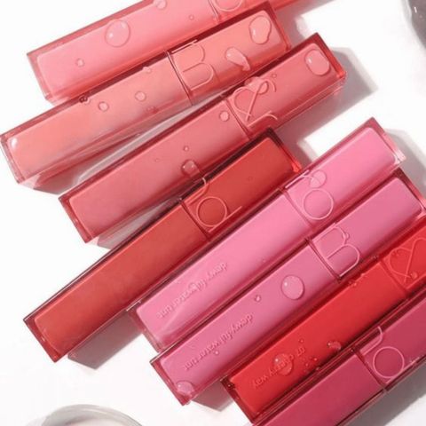 Review Dòng Son Tint Siêu Bóng Siêu Lì Romand Dewyful Water