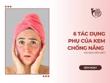 6 tác dụng phụ của kem chống nắng mà bạn nên biết