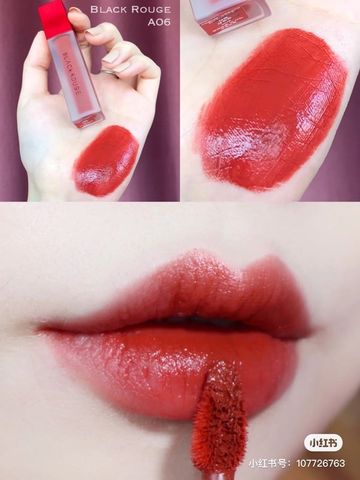 Son Black Rouge A06 Màu Đỏ Đất: Review Chi Tiết A-Z