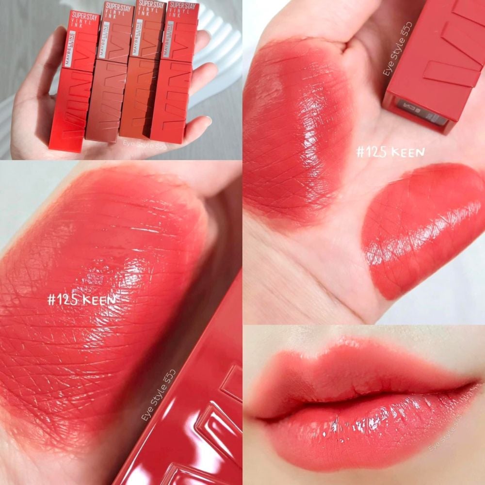 Thegioiskinfood.com - 64.8 Chất son bóng, mượt mà son bóng Maybelline Super Stay Vinyl Ink