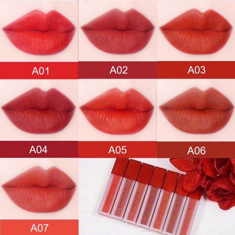 25.3 - thegioiskinfood - Bảng màu son Black Rouge Air Fit Velvet Tint Ver 1