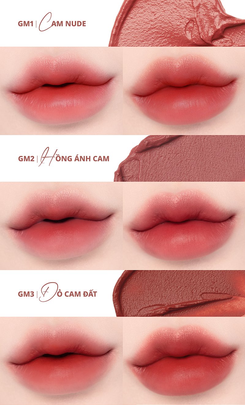 [Lucky Bag - Túi Mù Bí Ẩn][Mery Glam Vỏ Bạc] Son Kem Lì Mềm Mịn, Lâu Trôi Merzy The Glam Mellow Tint 4g