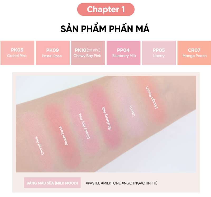 thegioiskinfood.com - má hồng phấn đơn the saem
