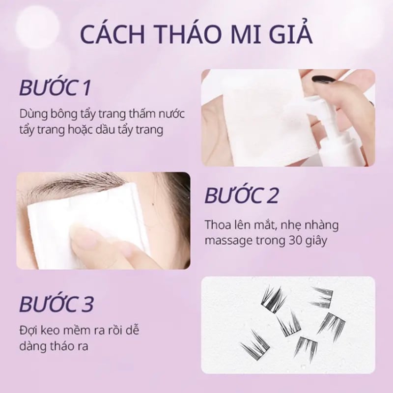 Lông Mi Giả Tách Sợi Tai Thỏ Mlen Diary