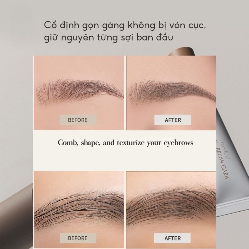 Romand Han All Brow Cara #03 tạo dáng lông mày một cách chính xác và tự nhiên