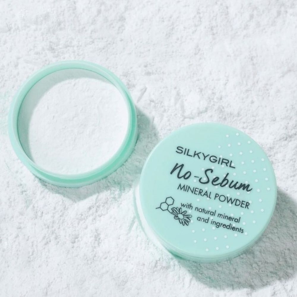 Phấn Phủ Khoáng Silkygirl No Sebum Mineral Powder