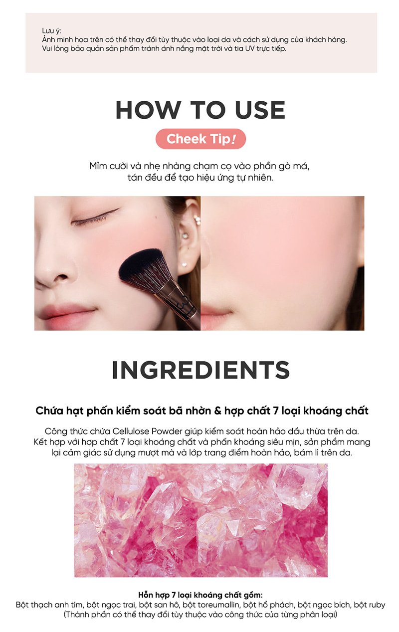 thegioiskinfood.com - má hồng phấn đơn the saem