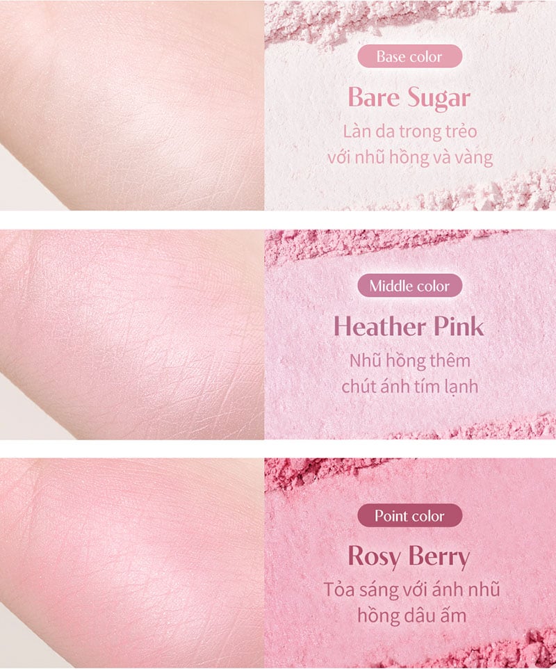 thegioiskinfood.com - Phấn Bắt Sáng Ngọc Trai Romand Sheer Powder Pearls