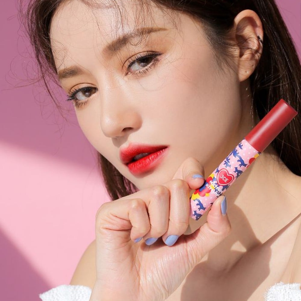 Bảng màu son 3CE maison kitsune velvet lip tint ĐẦY ĐỦ kèm review 2024 ...