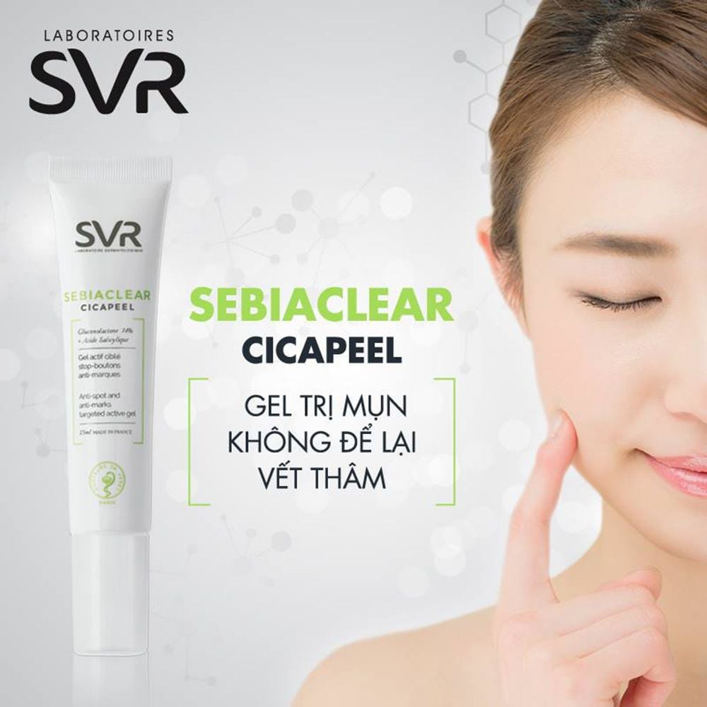 Kem Chấm Mụn Dạng Gel SVR Sebiaclear Cicapeel 15ml - An Beauty Shop