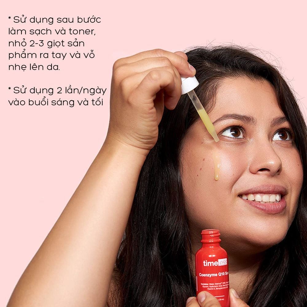 Serum Timeless Tinh Chất Chống Lão Hóa Timeless Coenzyme Q10 Serum 30ml
