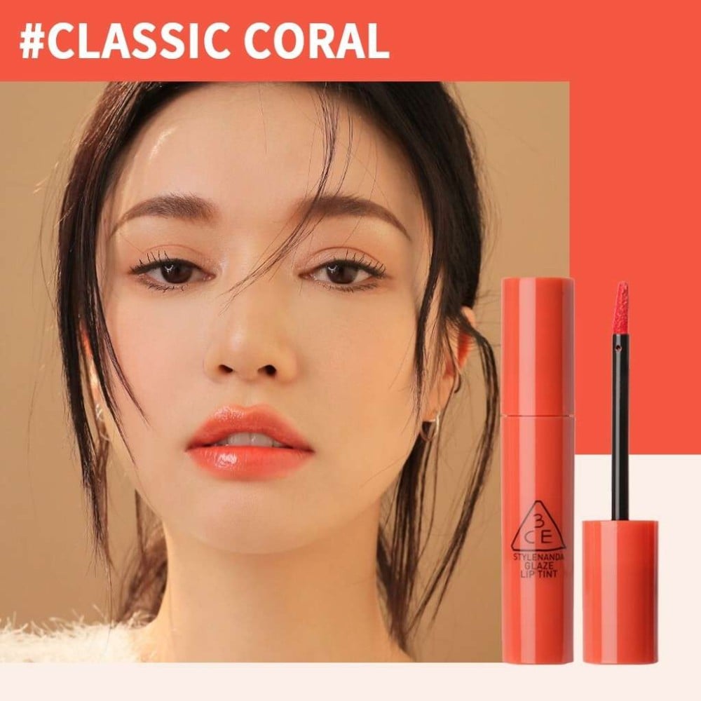 18.4 - thegoiskinfood - Son 3CE Glaze Lip Tint - Classic Coral