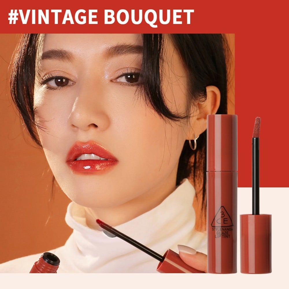 18.7 - thegoiskinfood - Son 3CE Glaze Lip Tint - Vintage Bouquet