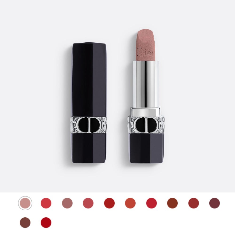 22.9 - thegioiskinfood - Bảng màu son Dior Rouge Lipstick dòng new velvet