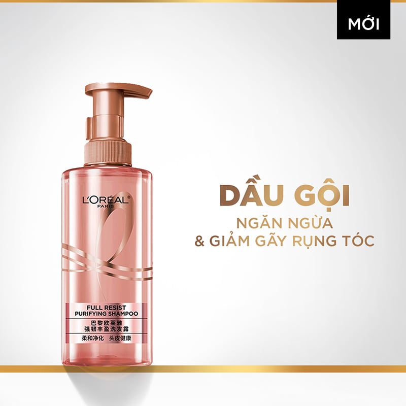 thegioiskinfood.com - Dầu Gội, Dầu Xả Giảm Rụng Tóc, Giúp Tóc Chắc Khỏe L'oreal Full Resist 440ml