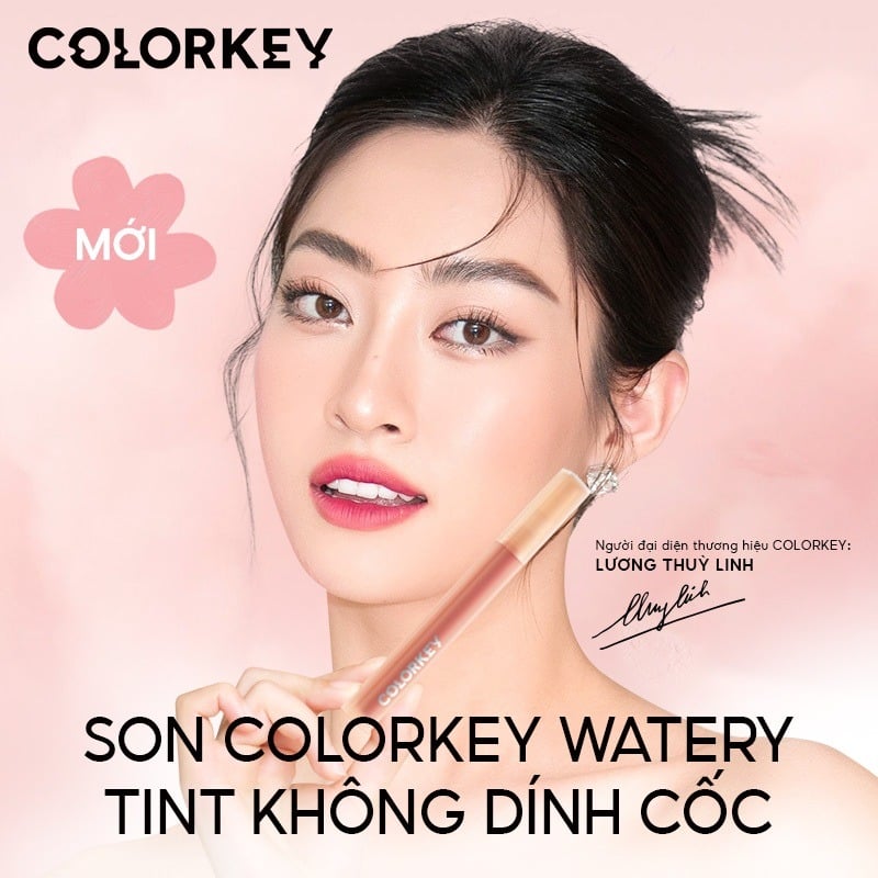 Son Kem Lì Siêu Mịn Môi Colorkey Soft Matte Water Tint 1.8g