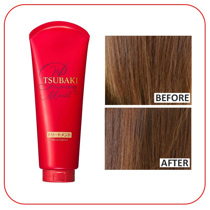 Kem Xả Dưỡng Tóc Bóng Mượt Tsubaki Premium Moist Treatment – THẾ GIỚI ...