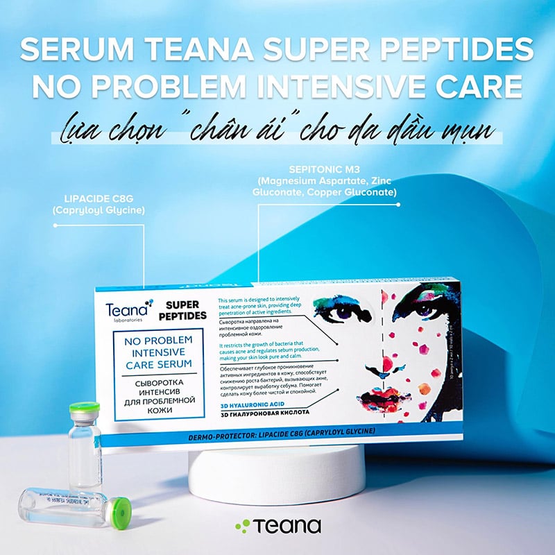 Teana Super Peptides No Problem Intensive Care Serum