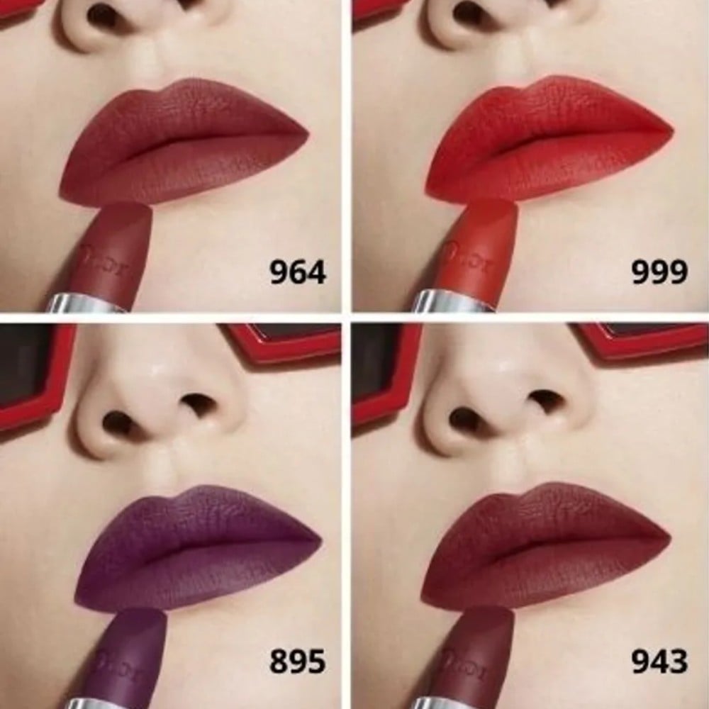 22.3 - thegioiskinfood - Bảng màu son Dior Rouge Lipstick dòng matte