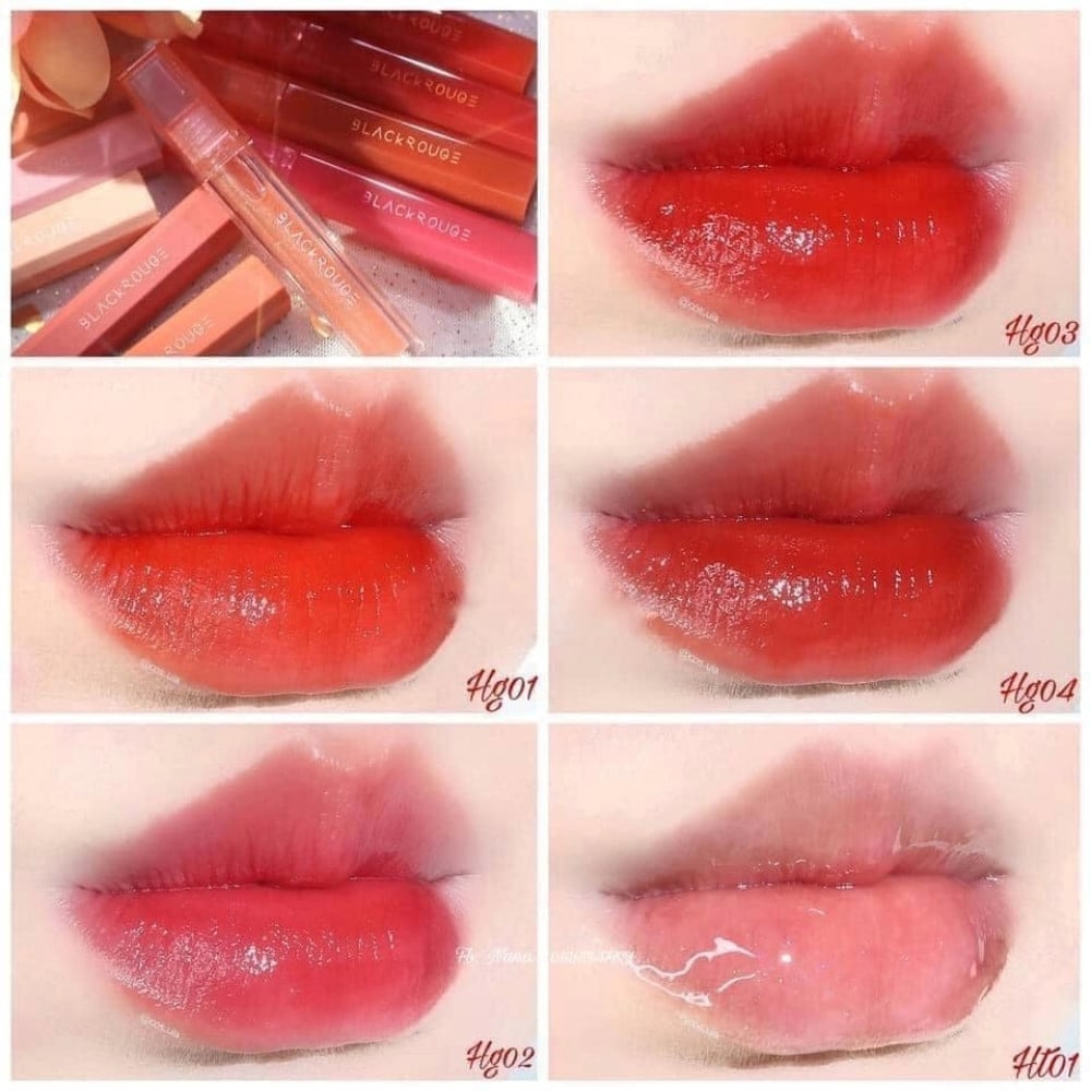 25.23 - thegioiskinfood - Bảng màu son Black Rouge Half N Half Water Glow