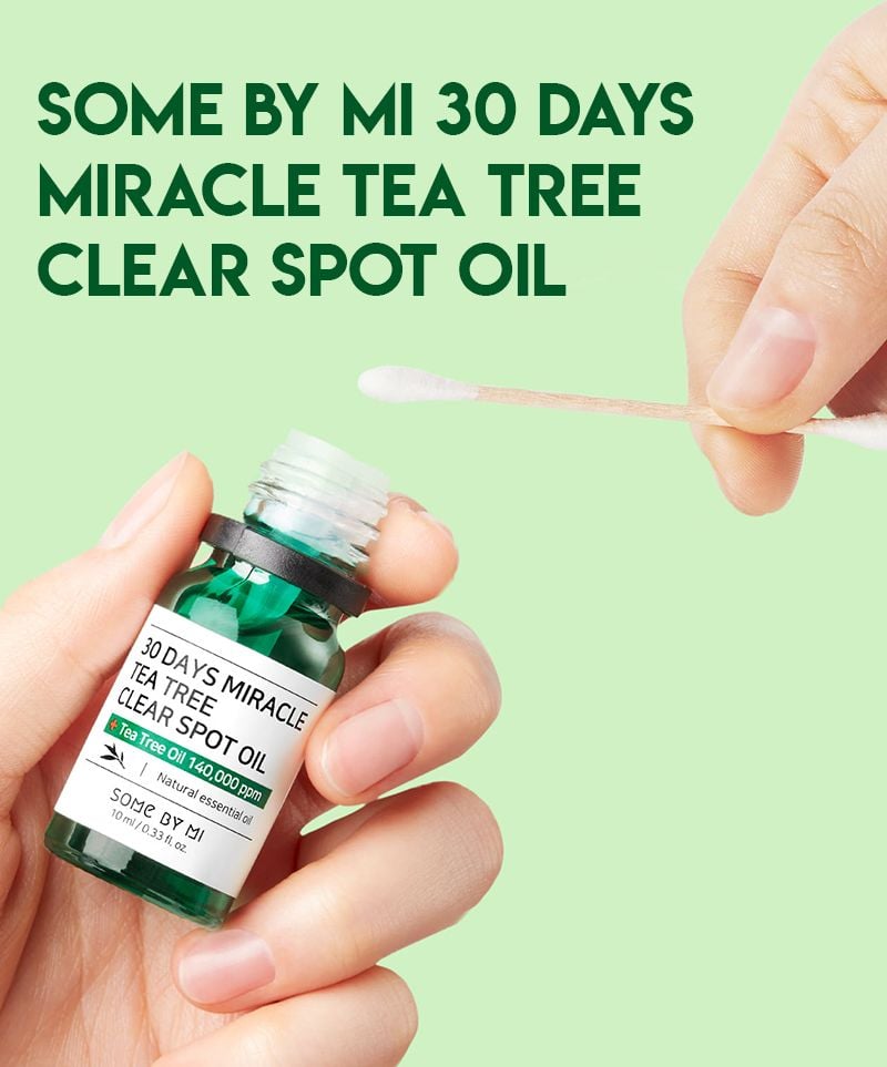 Tinh Dầu Tràm Trà "Thần Kỳ" Some By Mi 30 Days Miracle Tea Tree Clear Spot Oil 10ml