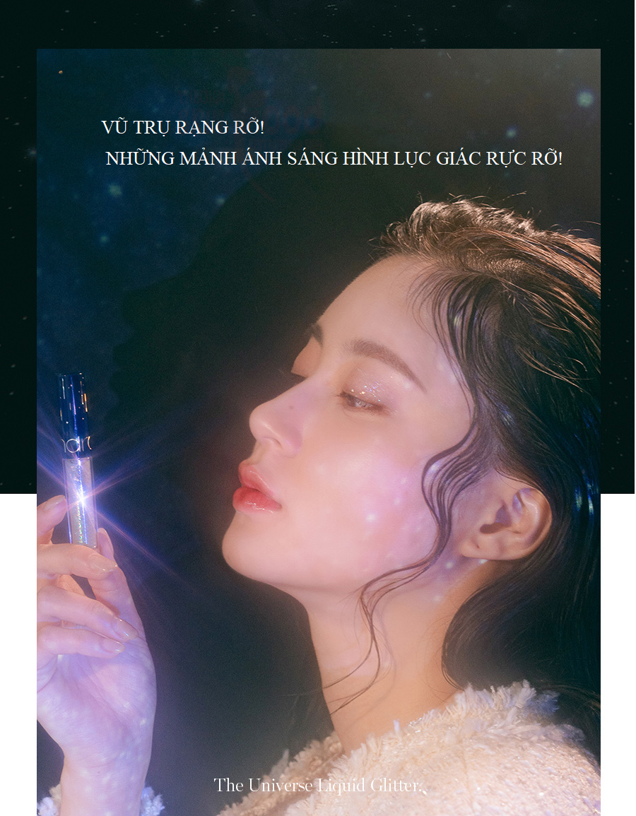 ROMAND The Universe Liquid Glitter 2g*2ea available now at Beauty Box Korea
