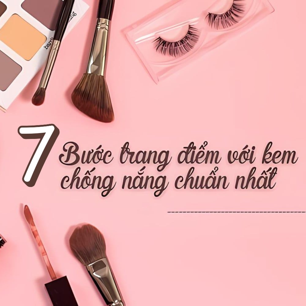 16.2 - thegioiskinfood.com - Các bước trang điểm có kem chống nắng