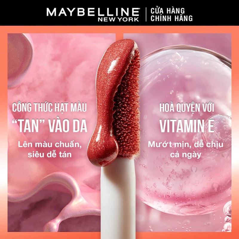 Má Hồng Kem Căng Mọng, Bền Màu Maybelline Sunkisser Blush 4.7ml