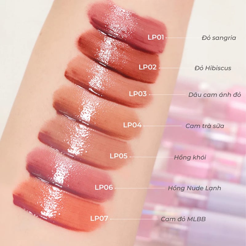 thegioiskinfood.com - Son Tint Bóng Lâu Trôi Dearmay La Piste Lip Tint 4.1g