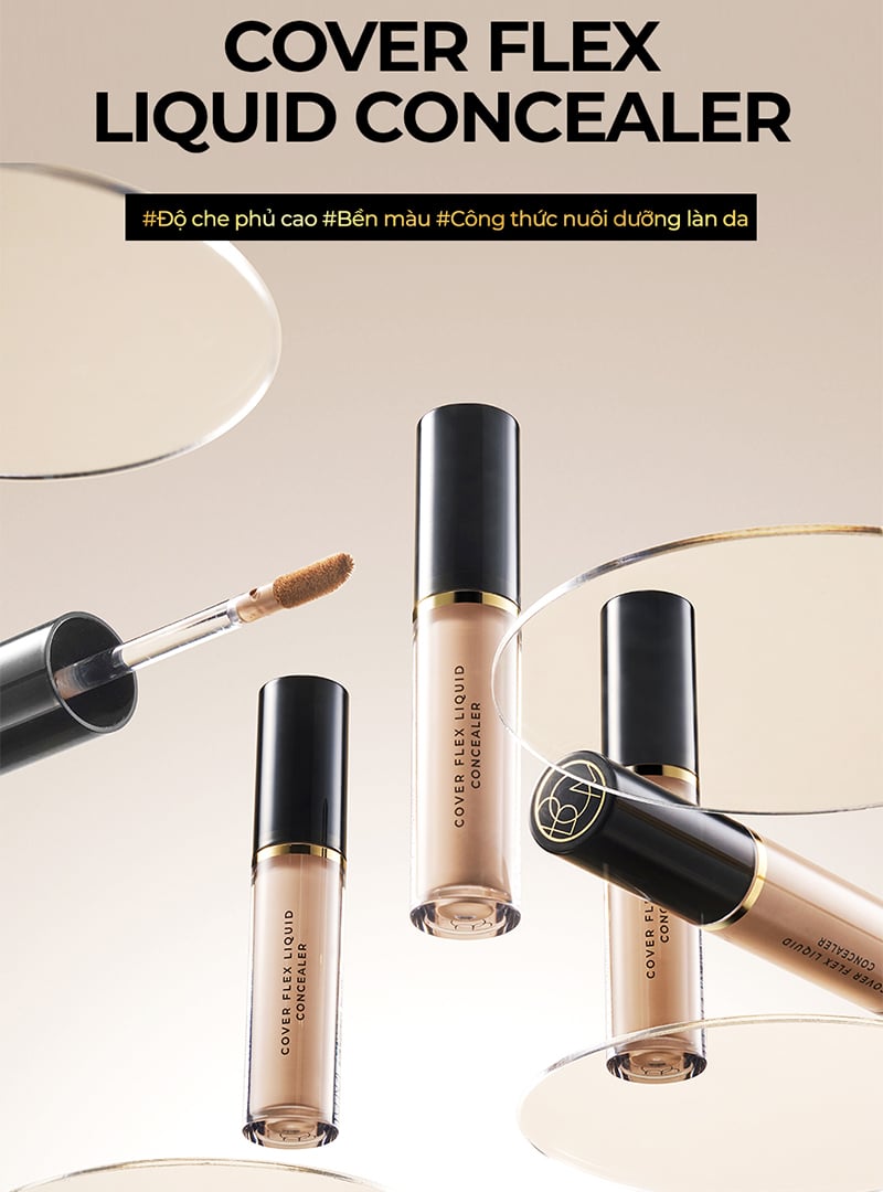 thegioiskinfood.com - Kem Che Khuyết Điểm B.O.M Cover Flex Liquid Concealer