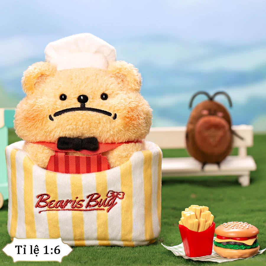 thegioiskinfood.com - Gấu Bông BearisBug My Life Script Series Plush Blind Box - Q401