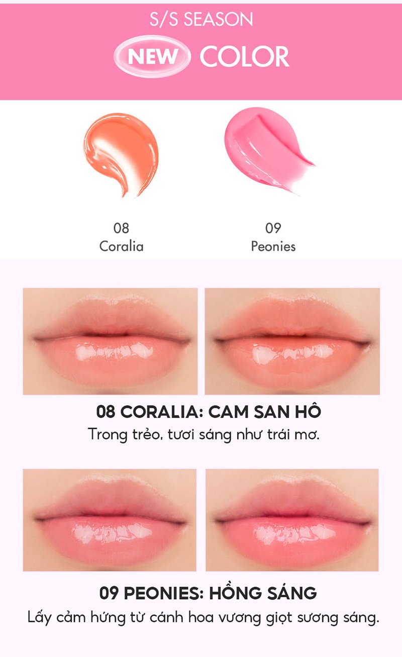 [NEW][DUSTY ON THE NUDE][VE-EASY] Son Dưỡng Dạng Thỏi Có Màu Thuần Chay Dưỡng Ẩm Mềm Môi Romand Glasting Melting Balm 3.5g