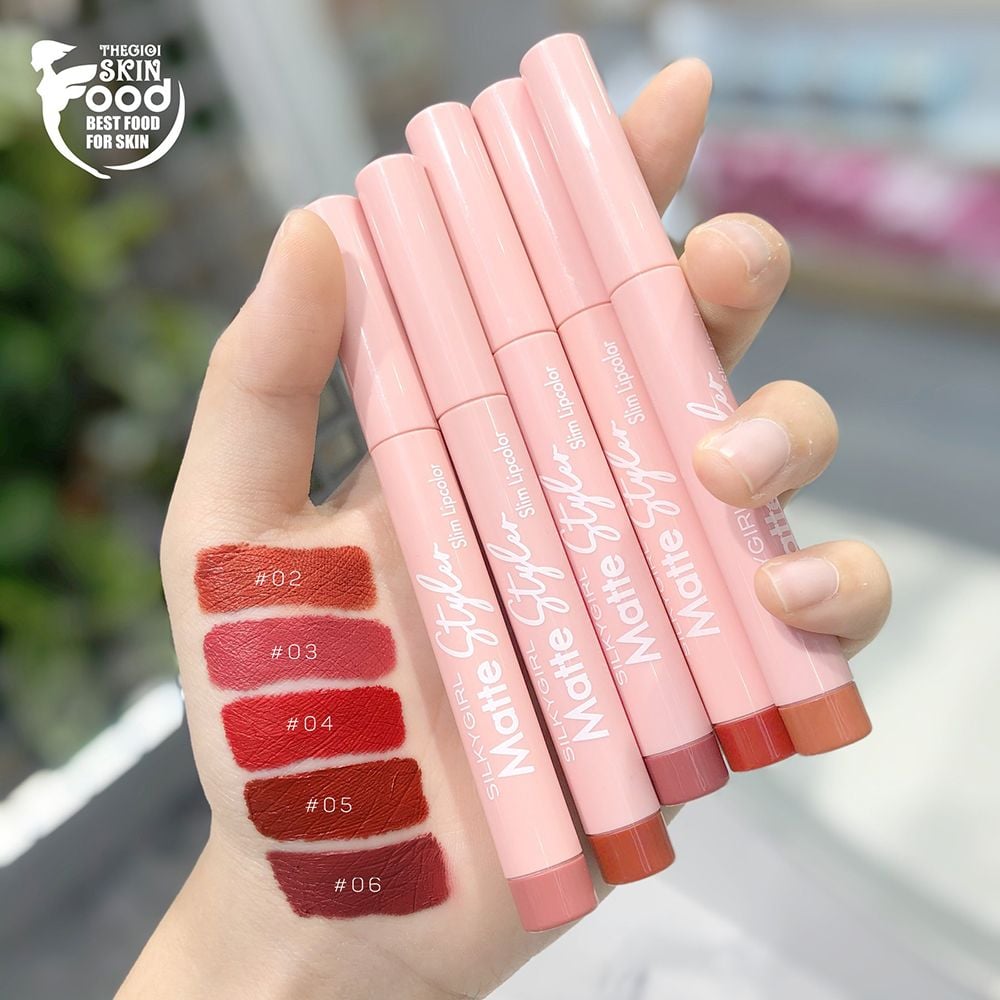 matte styler slim lipcolor silkygirl