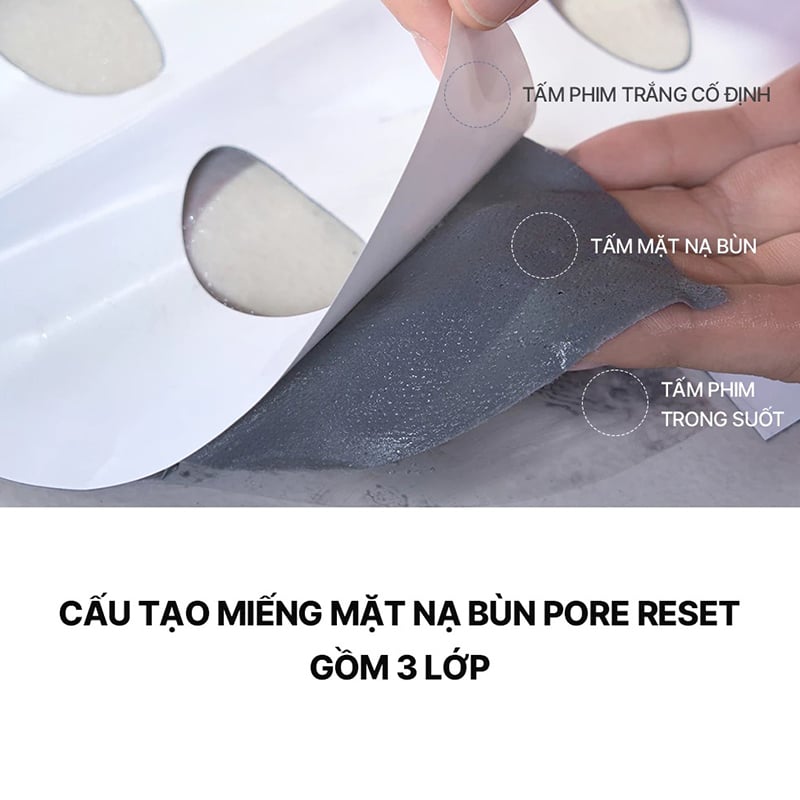 thegioiskinfood.com - Mặt Nạ Bùn Kiềm Dầu, Thu Nhỏ Lỗ Chân Lông #Pore Reset Mud
