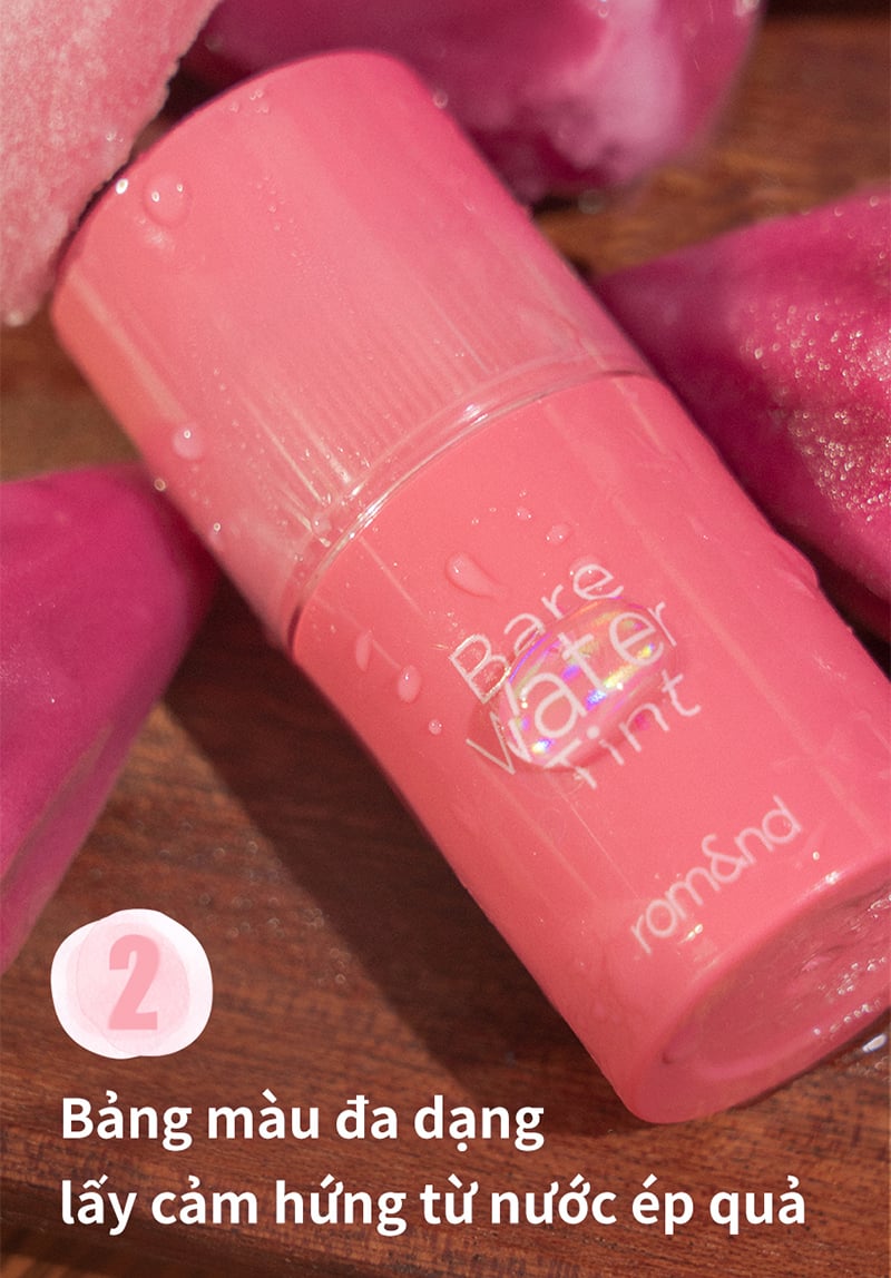 thegioiskinfood.com - Son Tint Romand Lâu Trôi, Căng Mọng Bare Water Tint