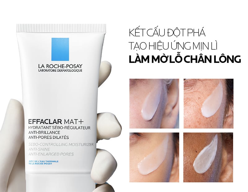 thegioiskinfood.com - Kem Dưỡng La Roche-Posay Kiềm Dầu, Cải Thiện Lỗ Chân Lông Effaclar Mat+ 40ml