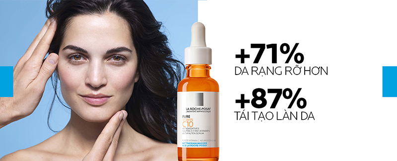 Serum La Roche-Posay Tinh Chất Làm Sáng Da Và Giảm Thâm Nám La Roche-Posay Redermic Pure Vitamin C10 Serum 30ml