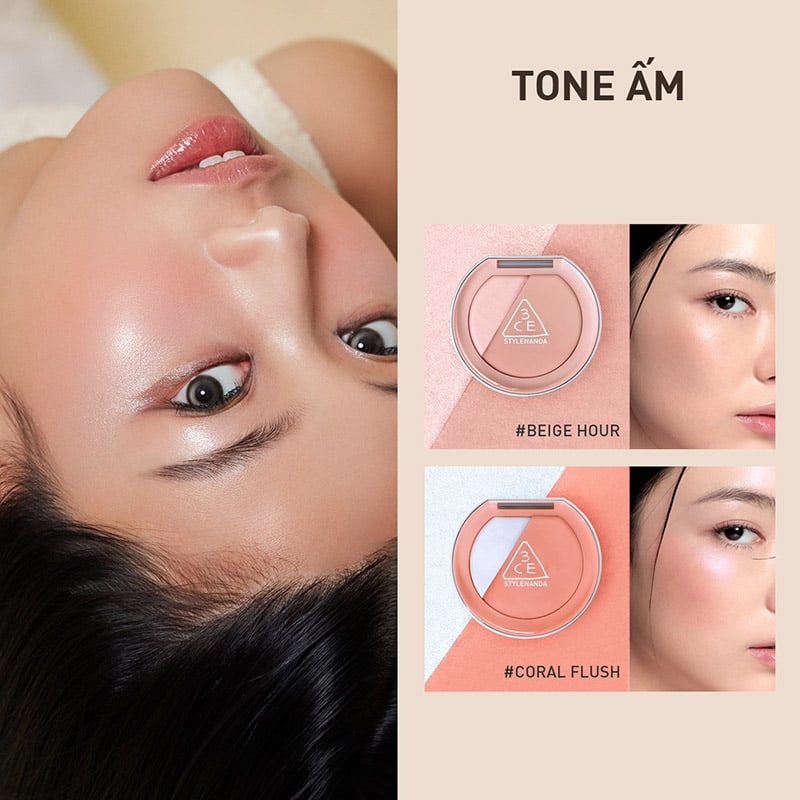 thegioiskinfood.com - Phấn Má Hồng Bắt Sáng 3CE Blushlighter 9g