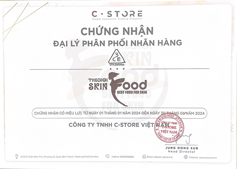 giấy chứng nhận