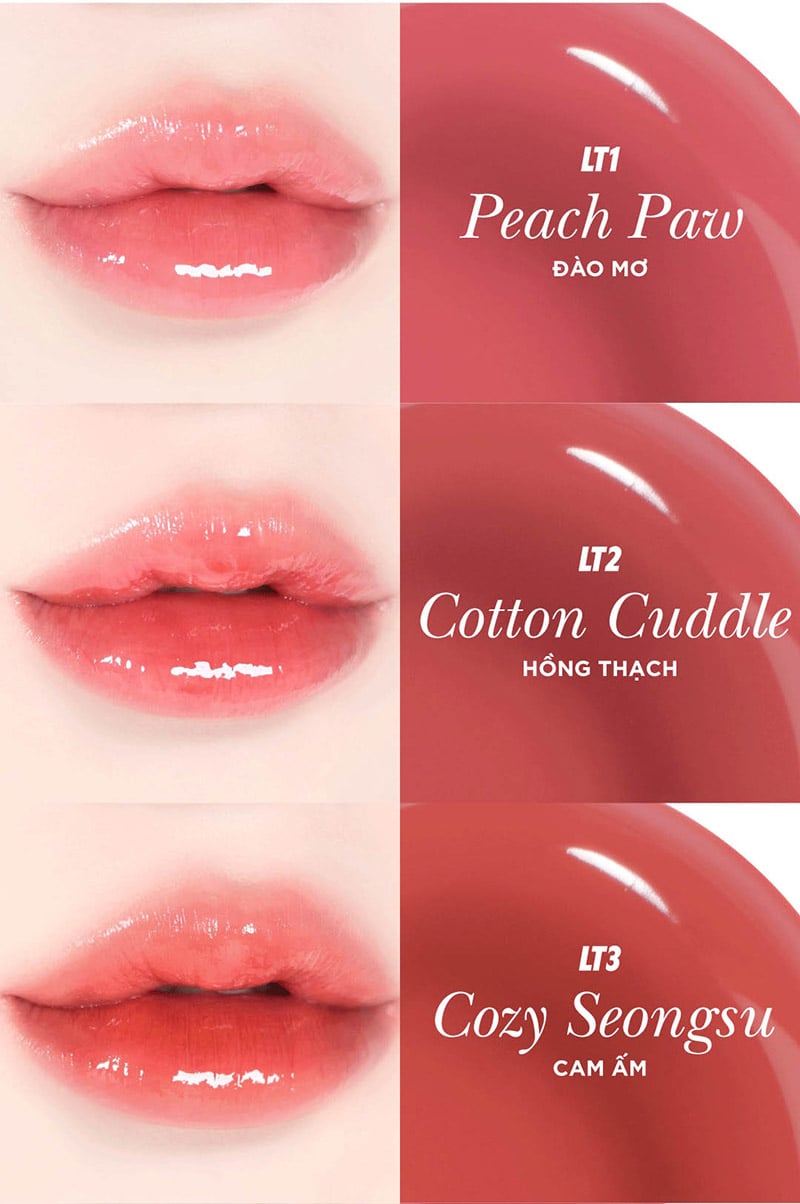 thegioiskinfood.com -  Son Tint Bóng FOIF Thuần Chay, Ẩm Mịn, Căng Bóng Jelly Lasting Tint 3g