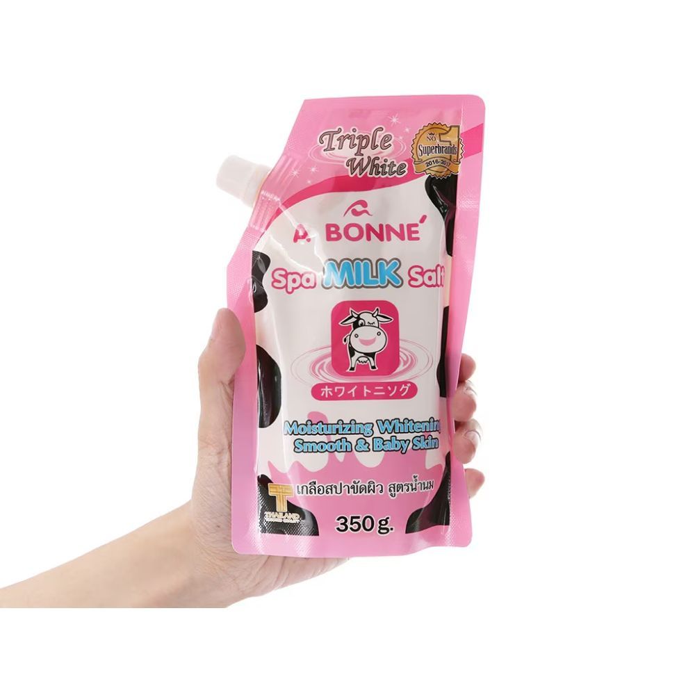 Cách sử dụng muối tắm sữa bò A Bone Spa Milk