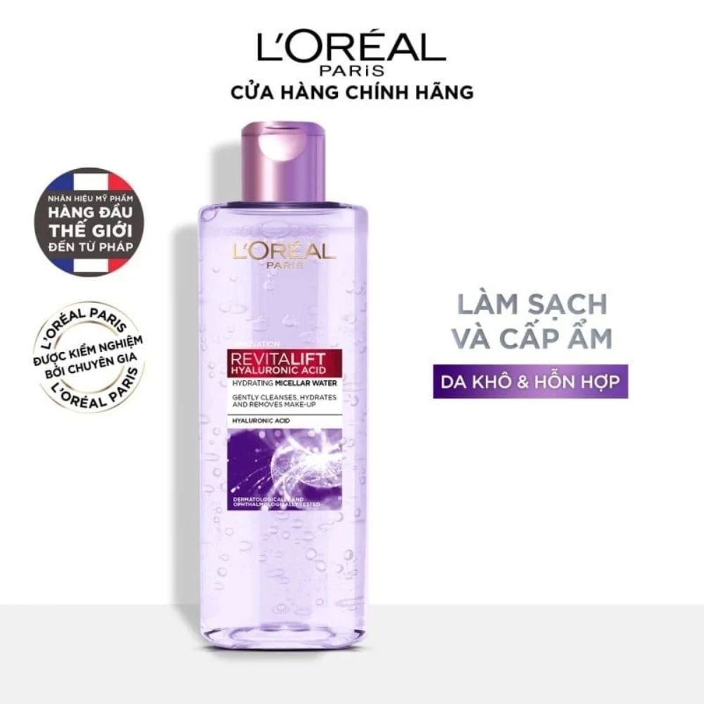 L'oreal Revitalift Hyaluronic Acid Hydrating Micellar Water 400ml