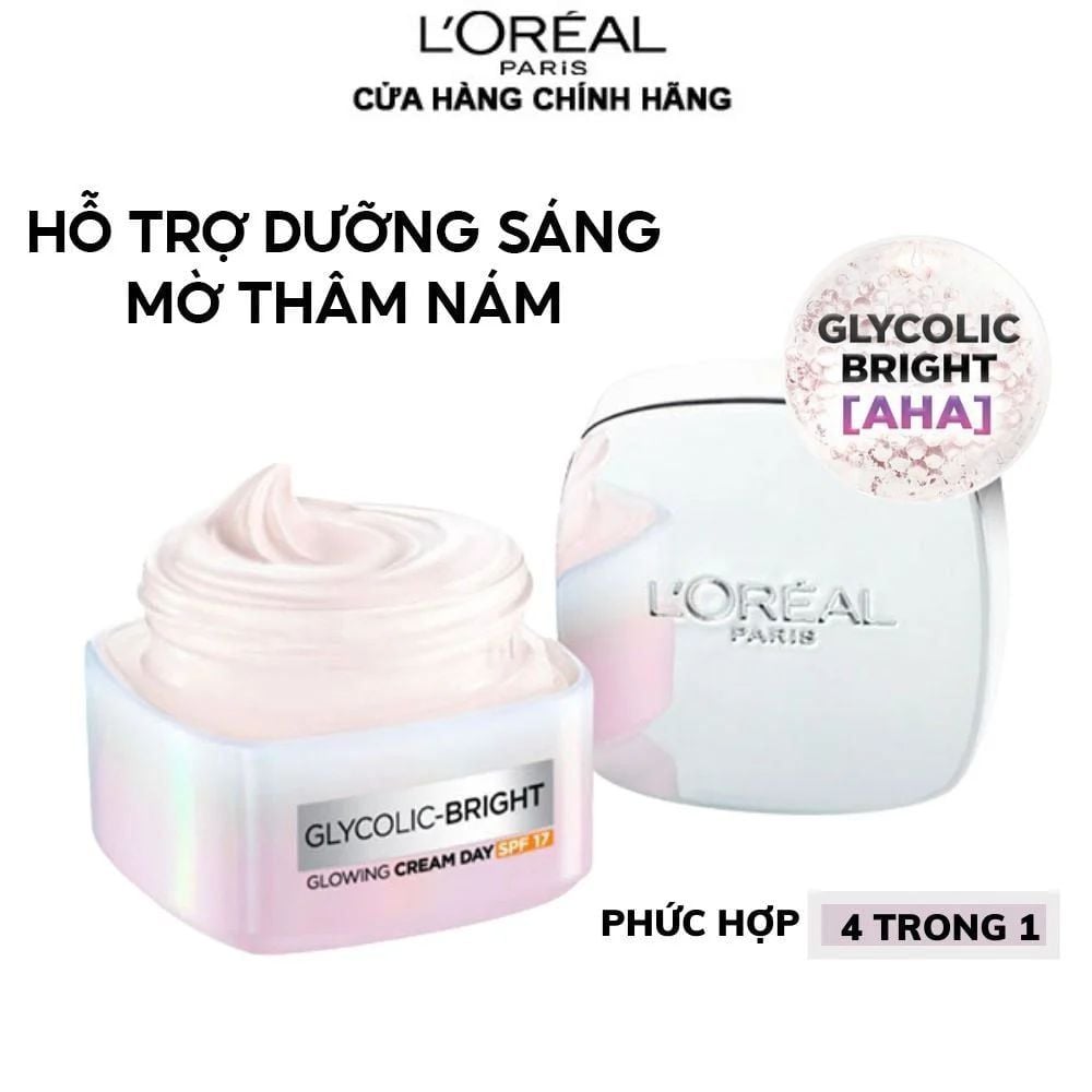 L'oreal Glycolic-Bright Glowing Cream Day 50ml