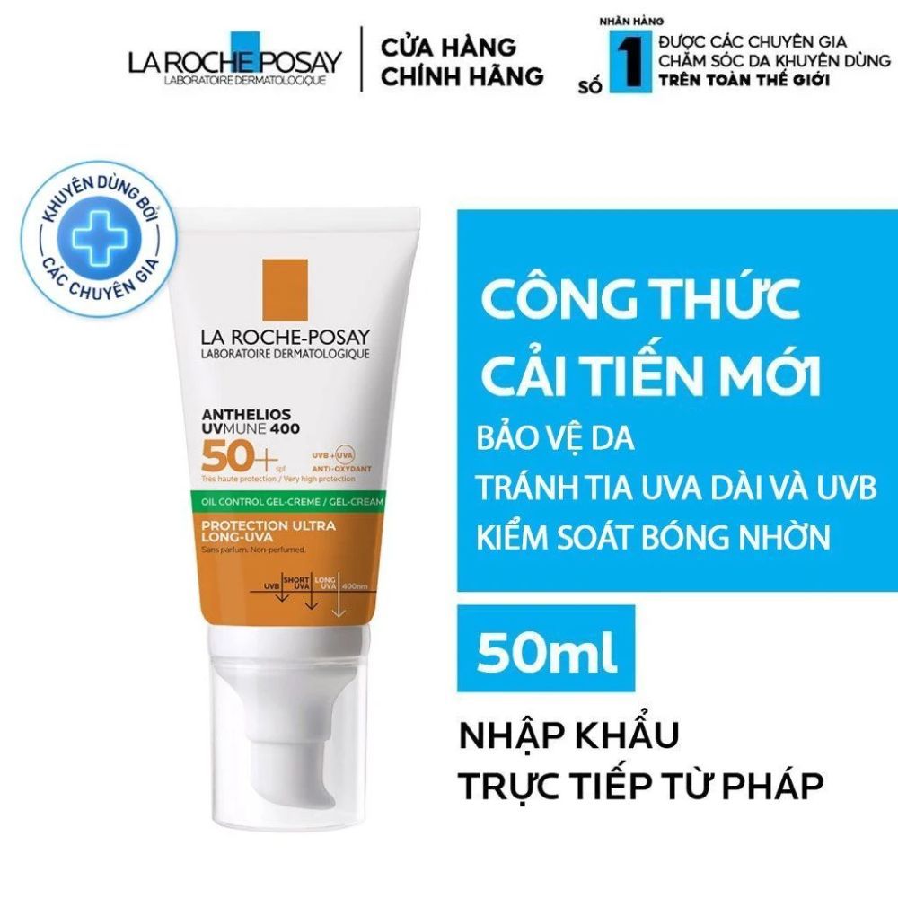 Kem chống nắng La Roche-Posay Anthelios Dry Touch Finish Mattifying Effect 50ml