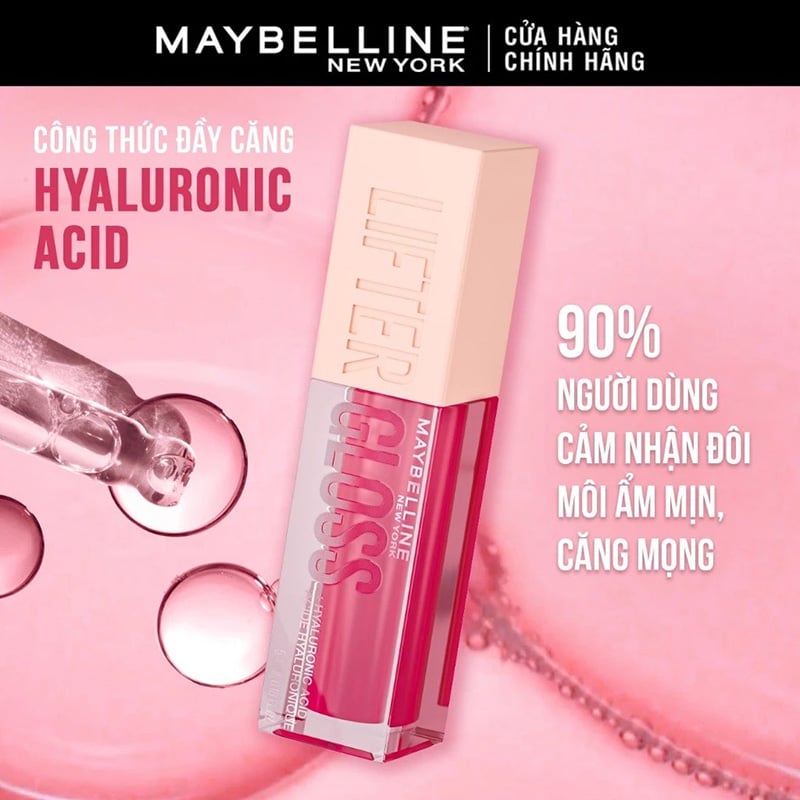 thegioiskinfood.com - Son Bóng Cho Môi Căng Mọng Maybelline New York Lifter Gloss - Lip Gloss 5.4ml