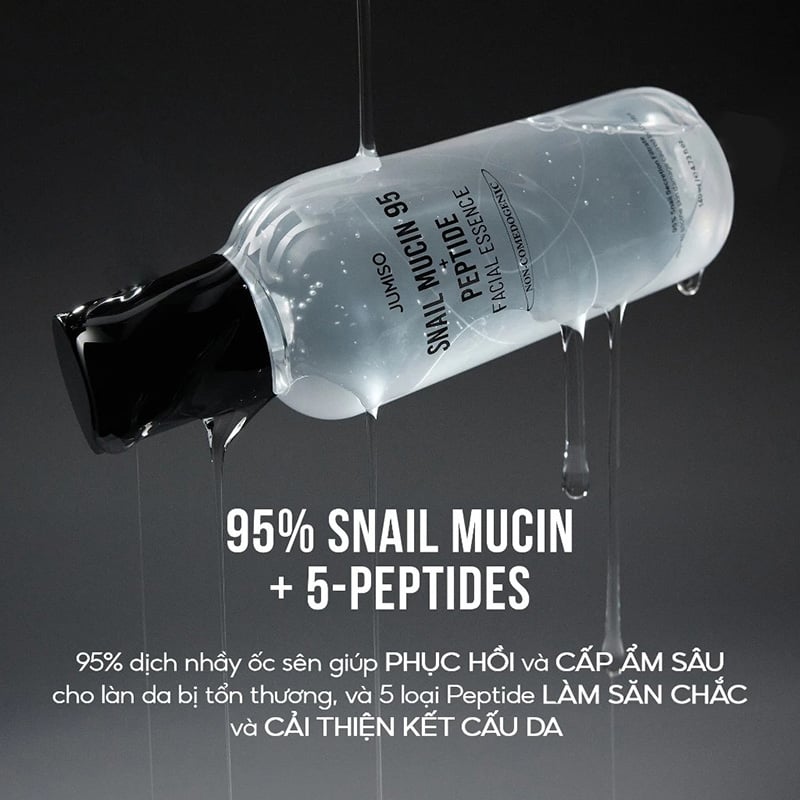 thegioiskinfood.com - Tinh Chất Dưỡng Da Ốc Sên Jumiso Snail Mucin 95 + Peptide Facial Essence