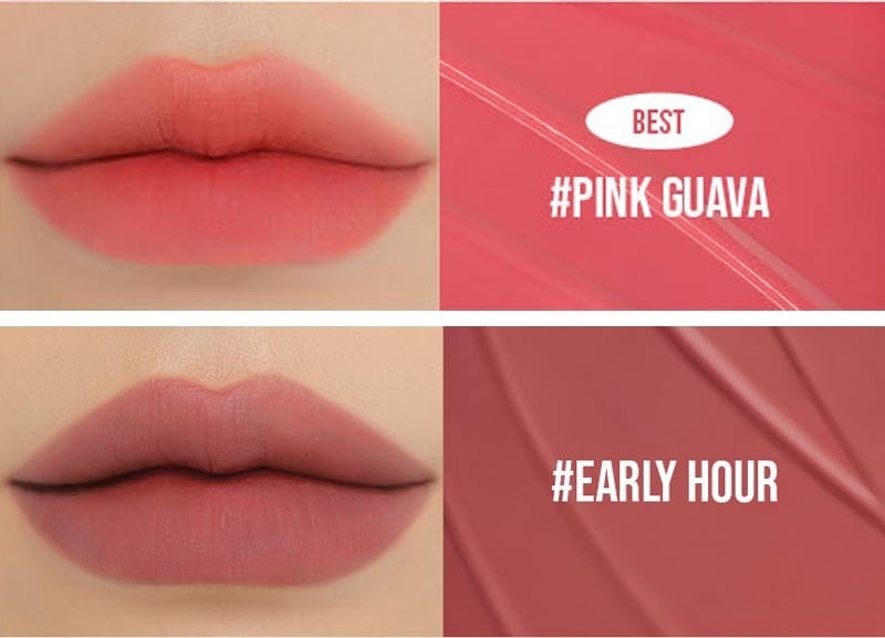 thegioiskinfood.com - (TEST) Son Kem Lì 3CE Mịn Mượt Nhẹ Môi Blur Water Tint 4.6g