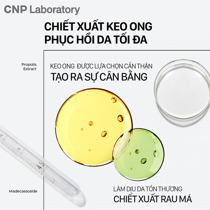 Serum Tinh Chất Keo Ong Hỗ Trợ Phục Hồi Da CNP Propolis Energy Active Ampule 15ml