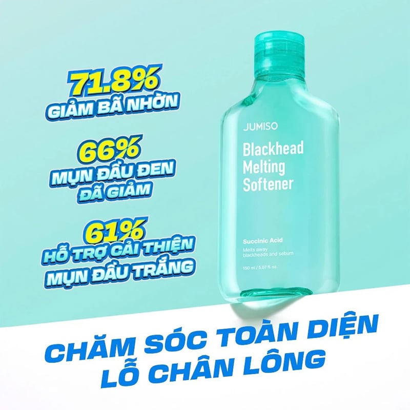 thegioiskinfood.com - Dung Dịch Làm Mềm Mụn Đầu Đen Jumiso Blackhead Melting Softener 150ml